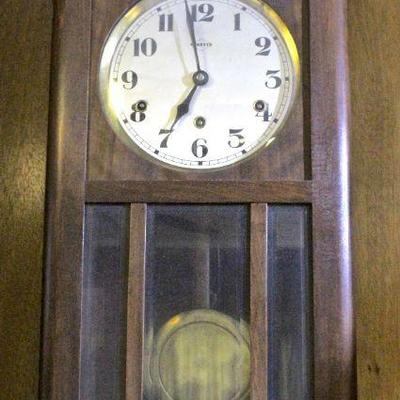 Antique French Vedette clock.