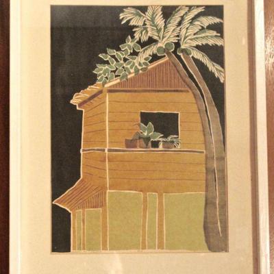"Made in Palolo" serigraph by Laura Smith, 8/18