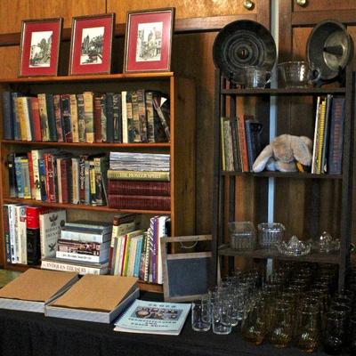 Books, including some first editions.