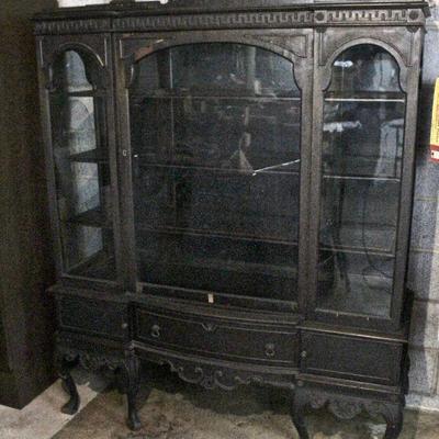 Antique china cabinet waiting to be filled!