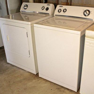 working Whirlpool washer & dryer