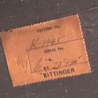 Antique Kittinger Library Table/Desk 