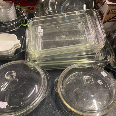 Collection of Pyrex Dishes