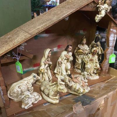 Vintage Nativity set made in Japan