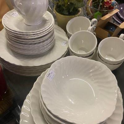 Johnson Brother, White China, made in England 