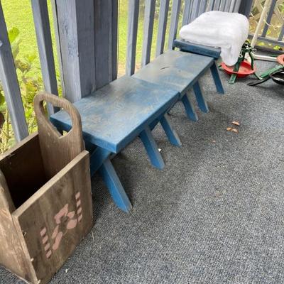 Benches  $10 each