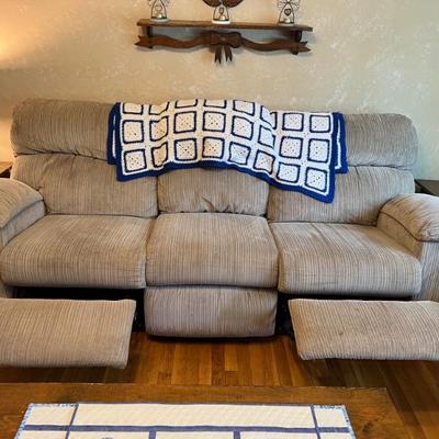 LaZBoy reclining sofa $275