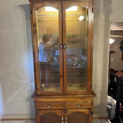 $240 Handmade curio cabinet