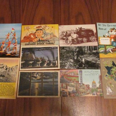 Hundreds of vintage & antique postcards