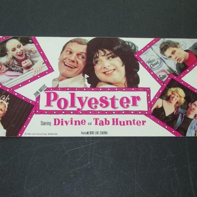 Vintage original "Polyester" odorama card