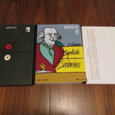Rare "Printed In Italy" graphic design book