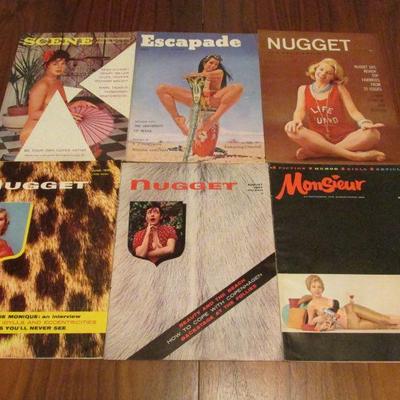 Vintage men's magazines