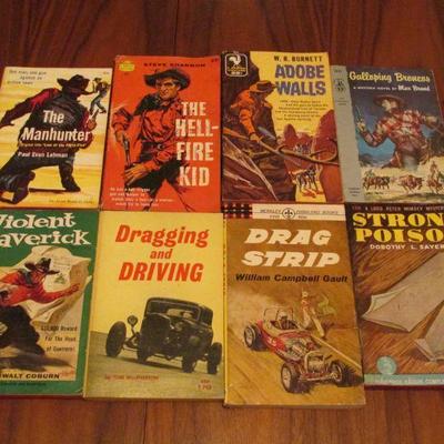 Pulp fiction paperbacks