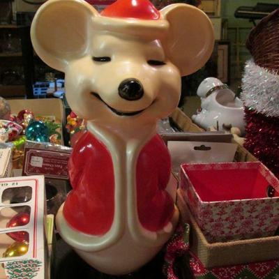 Union Santa Mouse blow mold