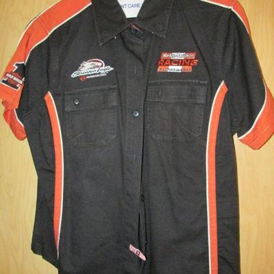 Harley Davidson NHRA pit crew shirts