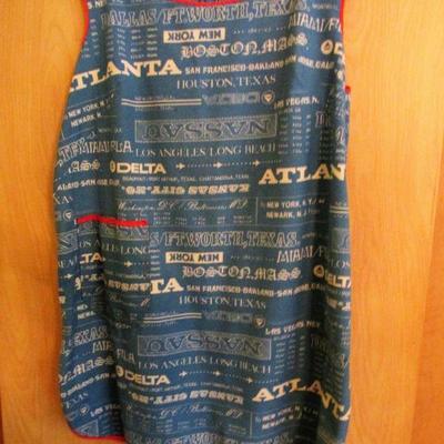 Rare Delta stewardess serving smock