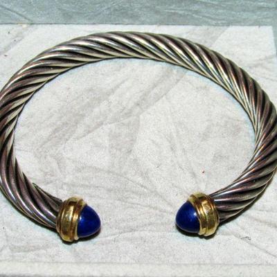 Stunning David Yurman sterling cable bracelet