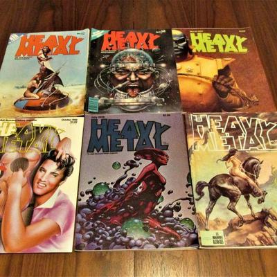 First run of Heavy Metal Magazine