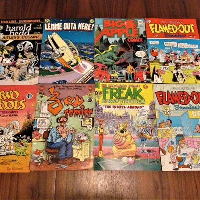 Scores of 1970s & 1980s underground comics