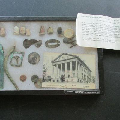 Civil War relic collection
