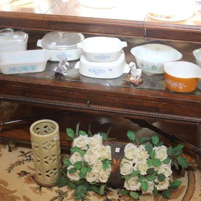 some of the pyrex has sold