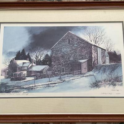 Where Shadows Bide Signed and Numbered Print by C. Phillip Wikoff