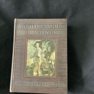 World-Famous Paintings, Edited By Rockwell Kent 1st Edition