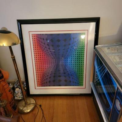 Op-Art - Signed and numbered