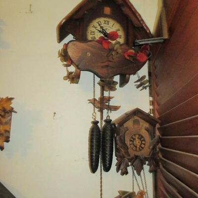 HUGE CLOCK & CLOCK PARTS COLLECTION 
