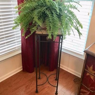 metal and stone plant stand $55
12 X 12 X 36