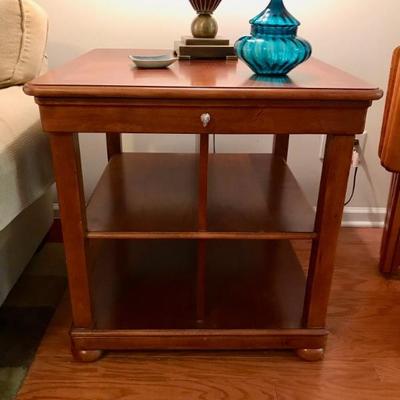 2 tier and drawer side table $180
28 X 28 X 28