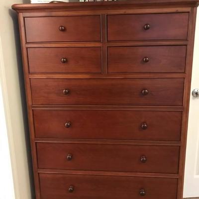 Thomasville chest of drawers $375
42 X 16 X 59 1/2