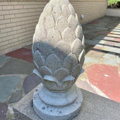 Outdoor cement decor