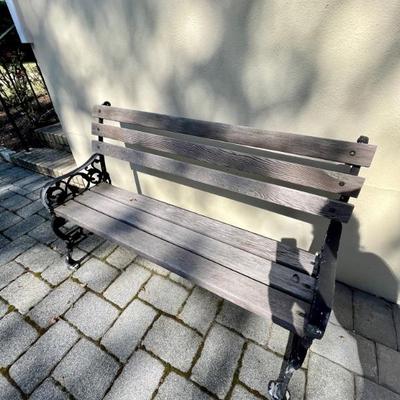 Outdoor bench