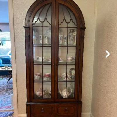 Lighted Curio cabinet