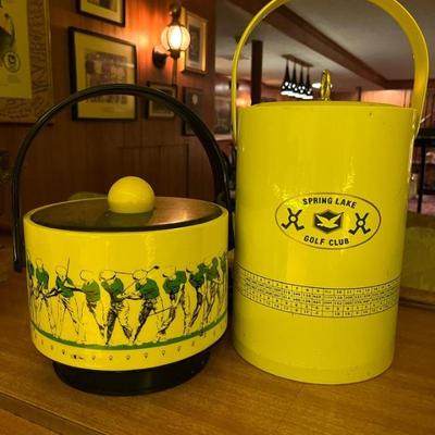 Vintage ice buckets