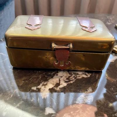 Brass box