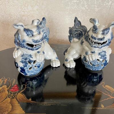 Asian Foo dogs