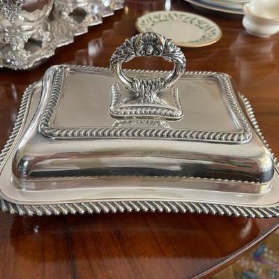 Tiffany and Co silver serving dish