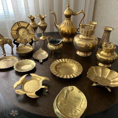 Brass items