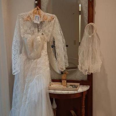 1950s Wedding dress 