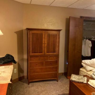 Armoire with drawers