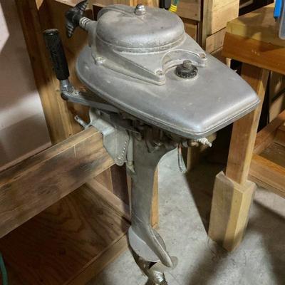 Vintage 40's Mercury Outboard Motor