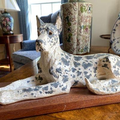 Hand carved Dalmatian
