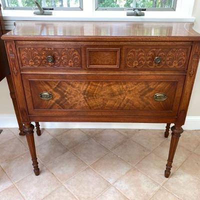 French petit sideboard ~ concave sides 