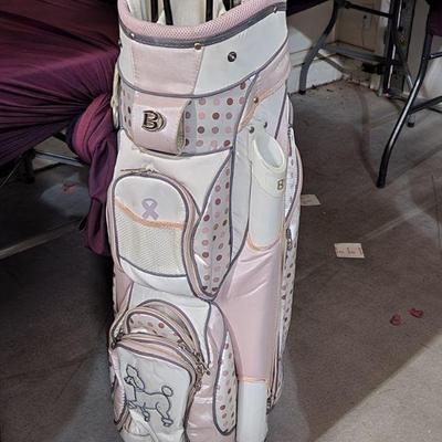 Bennington Pink Themed Golf Bag