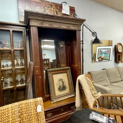 Large armoire cabinet 