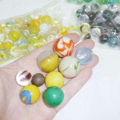 Large marbles LOT