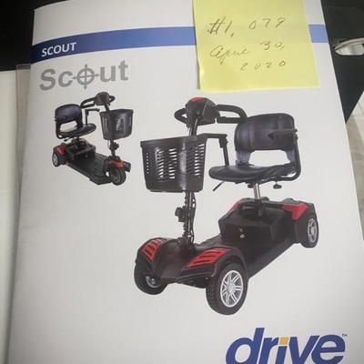 Scout Drive scooter