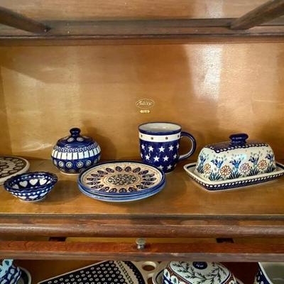 Boleslawiec Polish art pottery